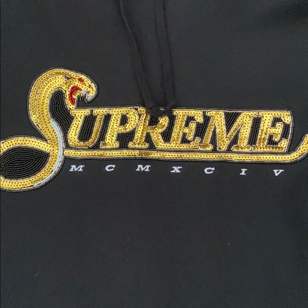 Supreme Sequin Viper (Black)